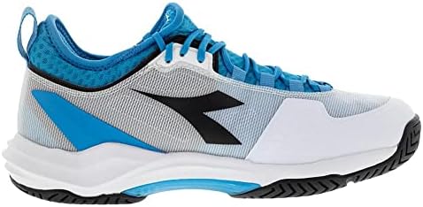 Мъжки обувки за тенис Speed Blushield Fly 3 + от Diadora (Бяло / Черно / Синьо скъпоценен камък, 8 парчета)