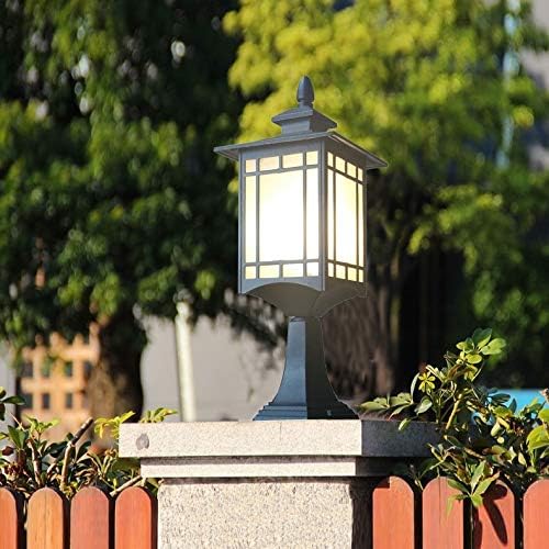 SLNFXC Нов Китайски Стил Открит Стенен монтаж Лампа Градински Двор Инфинити лампата Лампата Открит Водоустойчив