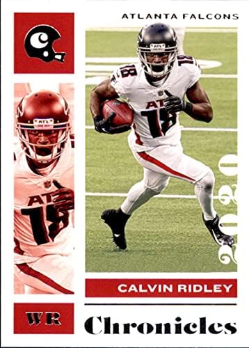 2020 Панини Хрониките База № 5 Кэлвин Ридли Атланта Фэлконс Търговска картичка футбол NFL 2020