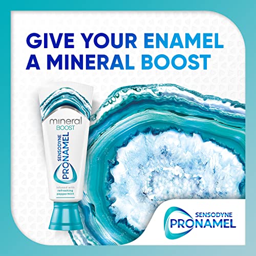 Паста за зъби Sensodyne Pronamel Mineral Boost Enamel за чувствителни зъби, за да компенсирате минерали и укрепване