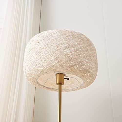 Елегантен лампиона Brightech Rowan – Модерен лампион с уникална дърворезба, съответния стил бохо и декора средата