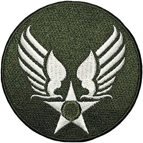 Военно яке на Армията на военновъздушните сили на САЩ, Жилетка, Звездното крило, Пришитый Желязо Лого, Емблема,