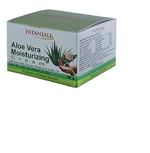 Хидратиращ крем Patanjali Aloevera (50 г) (опаковка от 2 броя)
