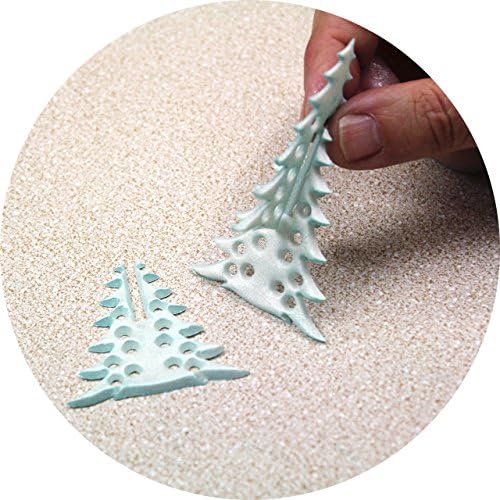 Калъпи за празни приказки под формата на елхи JEM Small 3D, за украса на торта, Комплект от 2