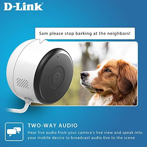 Безжична Външна камера за сигурност на D-Link Мрежови система за домашно наблюдение на Ден за Нощно виждане