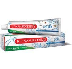 Паста за зъби K. P. Namboodiri's Herbal White Natural Salt Каменна сол - Induppu - 150 грама (2 опаковки по