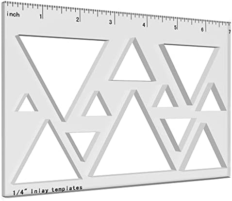 Модел на триъгълника 12 в 1, Шаблон Инкрустации, Декоративни шаблони и Фрези за обработка на дървен материал