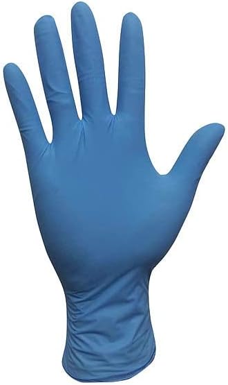 Ръкавици за еднократна употреба, нитриловые, без прах, синьо, M, 100 бр.