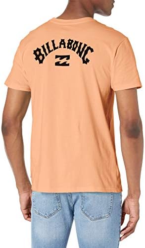 Мъжка Класическа Тениска Billabong с графичен логото на Премиум-клас с къс ръкав и шарките