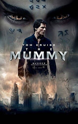 Оригинален промо-плакат на филм на Том Круз Мумията размер 11 х 17 инча 2017 г.