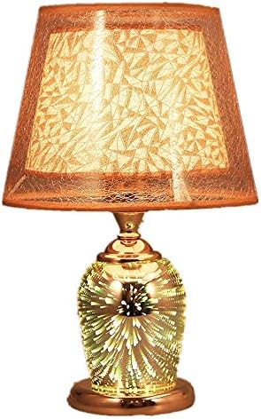 JJRY Настолна Лампа Нощна Настолна Лампа Творчески 3D Бенгалски Огън Съвременната Мода Топло Хол, Кабинет най-Добрите
