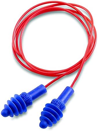 Тапи за уши за многократна употреба за еърсофт оръжия Honeywell с кабел и за хидроизолацията, наставка с футляром за съхранение, 1 Чифт (RWS-53003), син