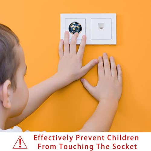 Капачки за контакти LAIYUHUA За защита от деца, 24 опаковки, Сигурна защита от електрически свещи | Пластмасови капачки за контакти за безопасност на деца | Лесна инстала