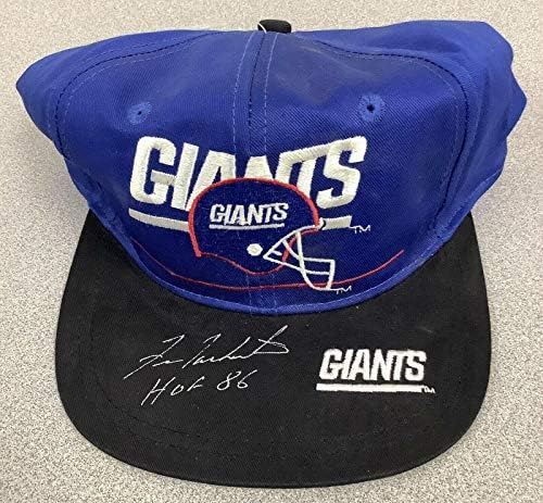 Фран Tarkenton Подписа Футболен шапка NY Giants Минесота MVP Pro Bowl HOF JSA Insc 2 - Шапки NFL с автограф