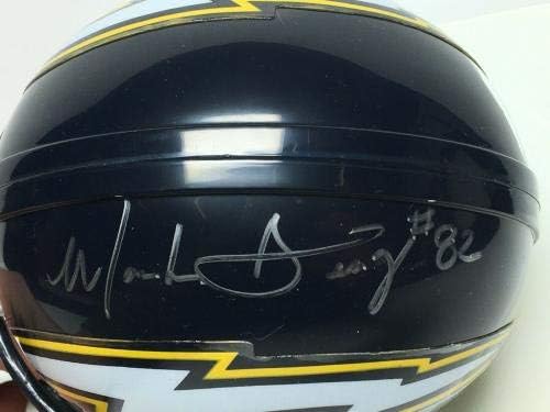 Марк Си е Подписал мини-Каска San Diego Chargers PSA 3A65019 - Мини-Каски NFL с автограф
