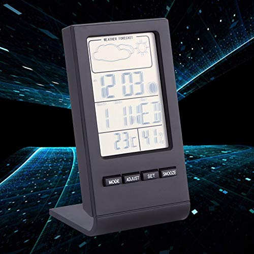 SXNBH Цифров LCD Влагомер, Термометър За измерване на Температурата и Влажността в Помещението метеорологичната станция alarm clock Инструмент За Измерване на Температура
