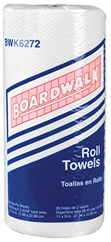 Boardwalk 6272 домакински Ролки перфорирани Хартиени кърпи за ръце Бял цвят (опаковка от 30 броя)