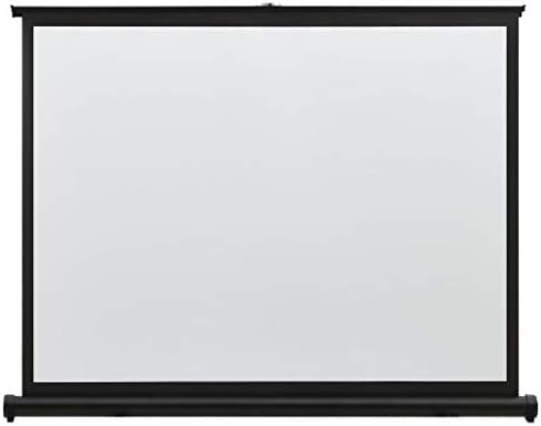 IULJH Отразяваща Прожекционен Екран с Висока Яркост 40 50 Инчов Текстилен Плат Прожекционен Екран за Проектор за Домашно (Размер: 40 инча)