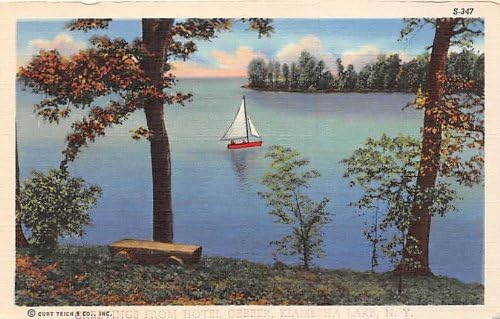 Езерото Киамеша, Ню Йорк, Пощенска Картичка