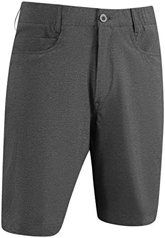 Мъжки къси панталони за голф Quick Dry 10По вътрешния шев, Ежедневни Ластични Шорти с плоска предна част, Гъвкави