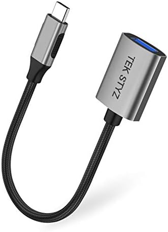Адаптер Tek Styz USB-C USB 3.0 е обратно Съвместим с датчиците Philips TAS2505B/00 OTG Type-C/PD USB 3.0 за