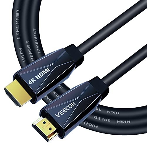 Кабели VEECOH 4K, HDMI 15 фута/5 м Сверхскоростные кабели Hdmi 2.0, Highwings HDR 4K @ 60Hz 1080P @ 120Hz, hdmi