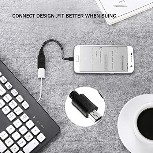 VOLT PLUS TECH Micro USB OTG е Съвместим с вашите планшетами Android, Windows, КОМПЮТРИ, мишки, комплект кабел